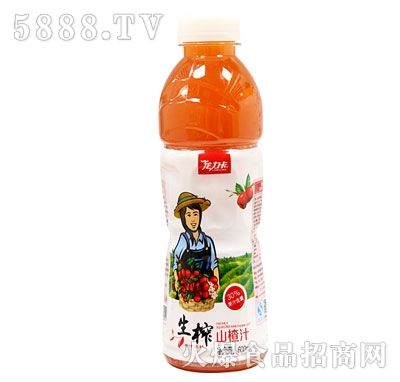 龍力卡生榨山楂汁600ml