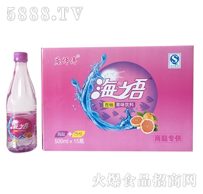 龐師傅海語(yǔ)西柚果味飲料500mlx15瓶