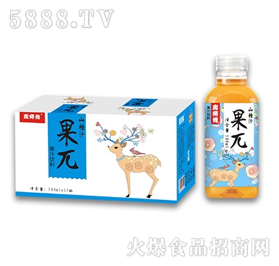 龐師傅果π山楂汁500mlx15瓶