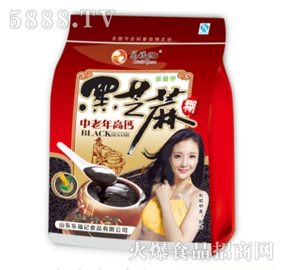 樂(lè)福記中老年高鈣黑芝麻糊