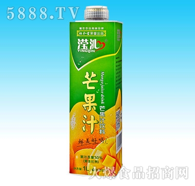 1L瀅沁芒果汁(10瓶裝)