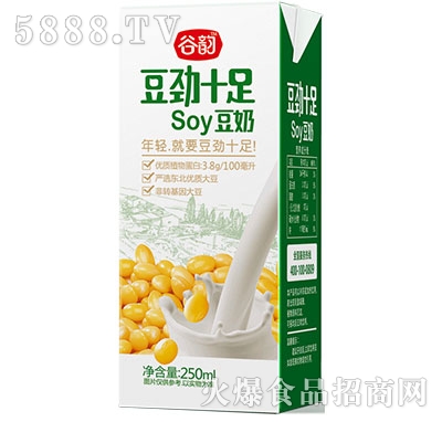 谷韻豆勁十足soy豆奶250ml