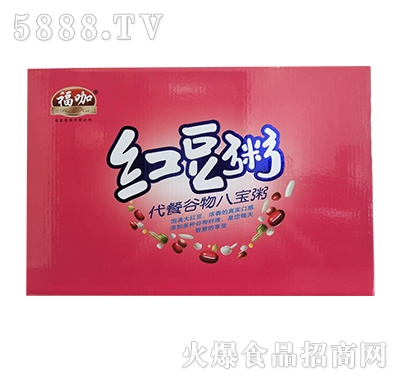 福咖紅豆粥