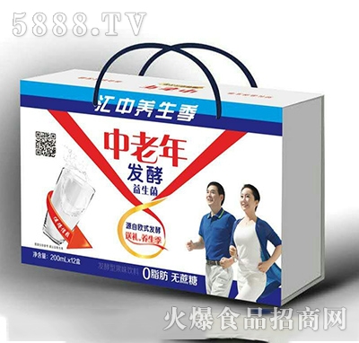 中老年發(fā)酵益生菌200mlx12