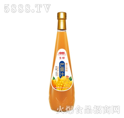 華沃生榨芒果汁828ml