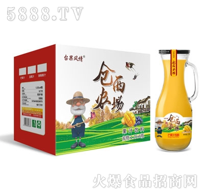 倉西農場芒果汁1.25LX6瓶