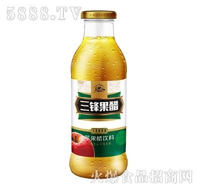 三鋒果醋蘋果醋飲料410ml