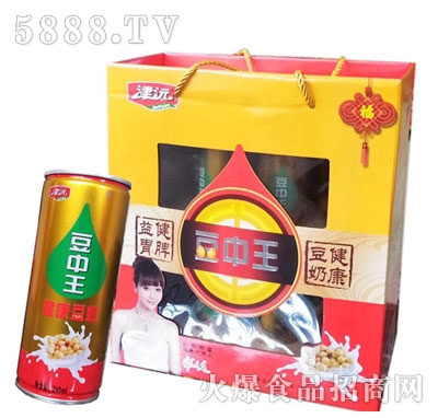 津沅豆中王豆奶240g