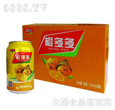 津沅橙多多果味飲料310ml