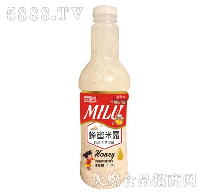 柚谷栗蜂蜜米露（瓶）