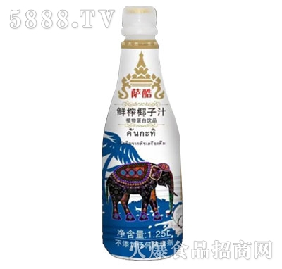 薩酷1.25L泰式鮮榨椰汁