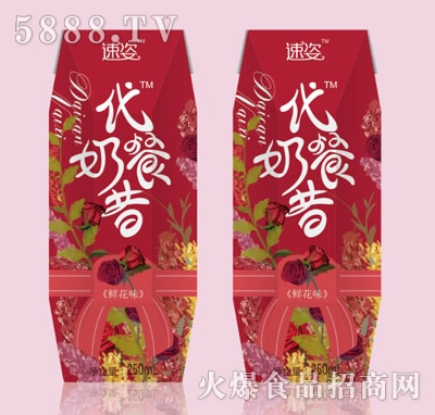 速姿代餐奶昔鮮花味250ml