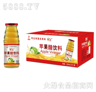 通飛蘋果醋飲料320mlX15