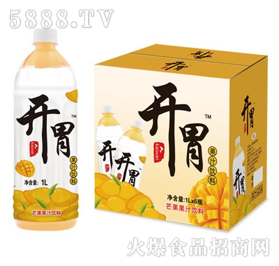 開胃芒果果汁飲料1LX6