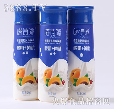 嗒詩(shī)咪黃桃果粒酸奶