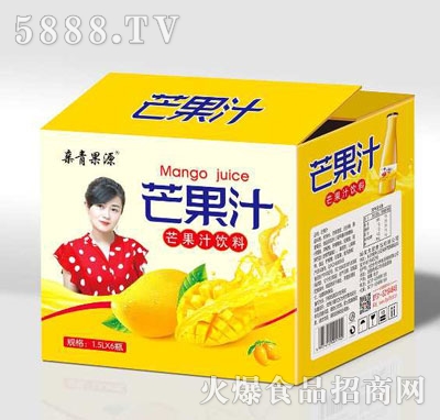 親青果源芒果汁飲料1.5LX6