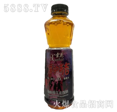 雪花舞動(dòng)青春咖啡維生素飲料550ml