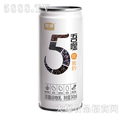 聰牌吾嘿淡脂谷物乳240ml