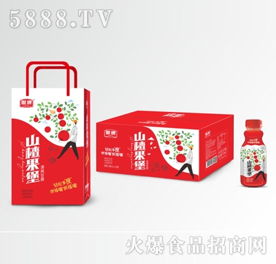 山楂果堡山楂汁380mlX15