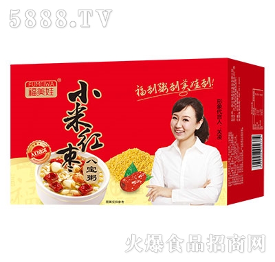 福美娃小米紅棗八寶粥