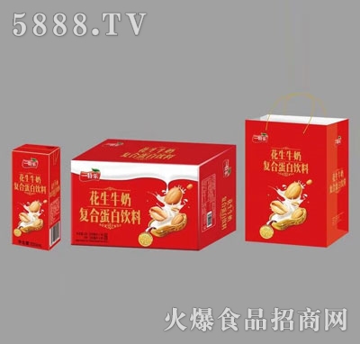 一特樂花生牛奶復合蛋白飲料（箱）