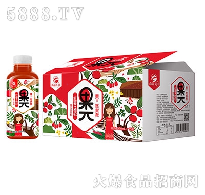 500ml×15果π紅棗枸杞果汁飲料