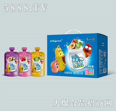 捷世冠果泥酸奶150克x20袋