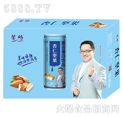 馨暢杏仁堅(jiān)果蛋白飲品箱