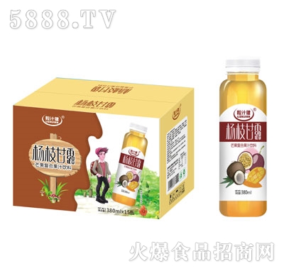 粒汁健楊枝甘露芒果復合果汁飲料380mlX15