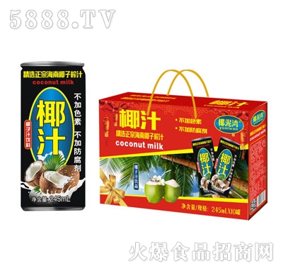 椰泥灣椰汁245mlX10