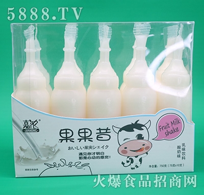 嘉濃果果昔乳味飲料酸奶味750克