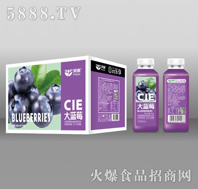 昊雨益生菌發(fā)酵藍(lán)莓果汁飲料460mlX15