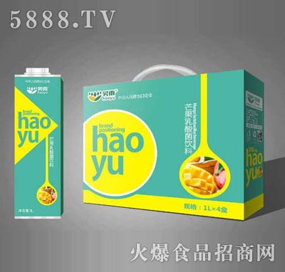 昊雨芒果乳酸菌飲料（禮盒）