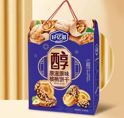 好億多原滋原味核桃餅干