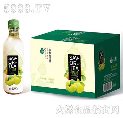 尋茶味青梅綠茶430mlx15