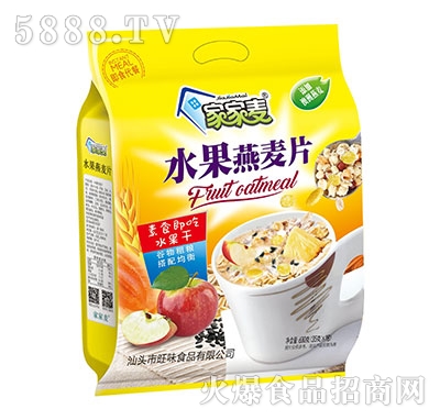 家家麥水果燕麥片630g