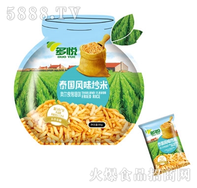 多悅泰國風(fēng)味炒米奧爾良烤翅味86g