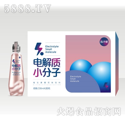 粒汁健電解質小分子維生素櫻花味飲料330mlX20瓶