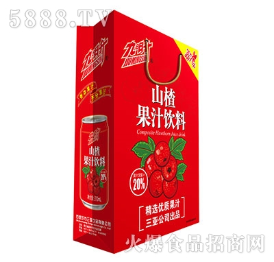 九明升山楂汁手提袋