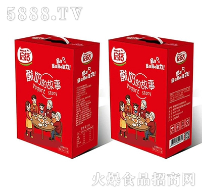 啟活酸奶的故事酸奶飲品250ml×12盒