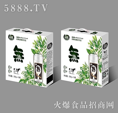 啟活發(fā)酵型酸奶飲品330g×10瓶