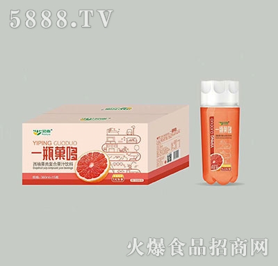 昊雨西柚果肉復(fù)合果汁飲料360ml×15瓶