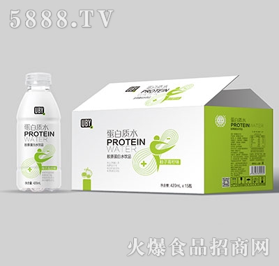 優(yōu)貝源蛋白質水柚子青檸味420mlx15