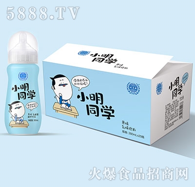 優(yōu)貝源小明同學乳味飲料原味280mlx20
