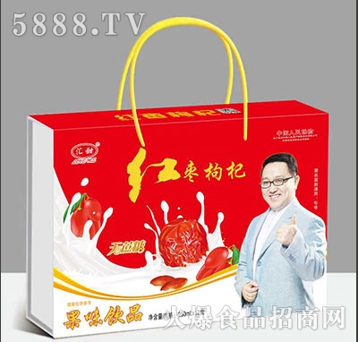 匯甜紅棗枸杞果味飲品250ml×12盒