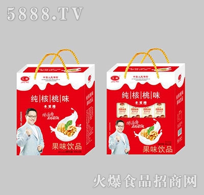 匯甜純核桃味果味飲品箱裝