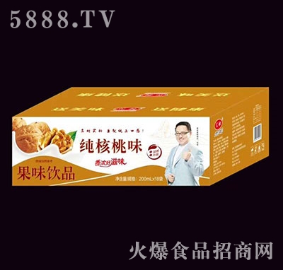 純核桃味果味飲品200ml×18袋