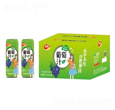 頂真490mlX15果粒葡萄汁飲品