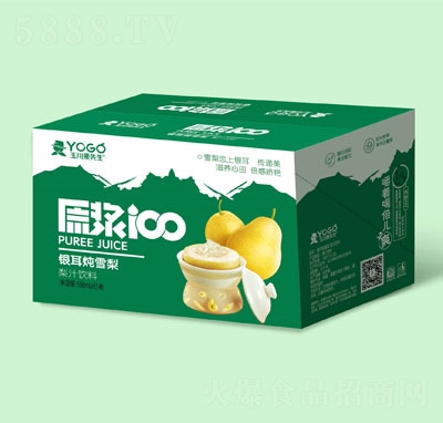 玉川果先生銀耳燉雪梨梨汁飲料500mlX15