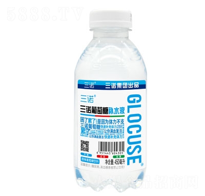 三諾葡萄糖補水液原味450ml